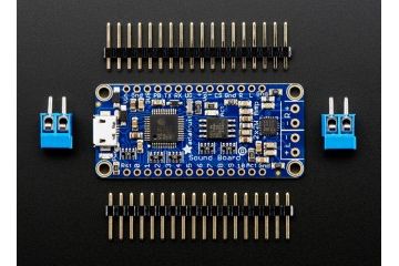 breakout boards  ADAFRUIT Adafruit Audio FX Sound Board + 2x2W Amp - WAV - OGG Trigger - 2MB, adafruit 2210 