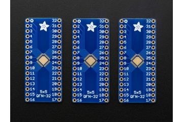 breakout boards  ADAFRUIT SMT Breakout PCB for 32-QFN or 32-TQFP - 3 Pack, adafruit 1163 