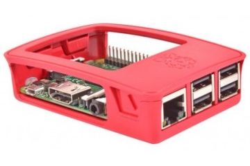 ohišja RASPBERRY PI Official Raspberry Pi 3 Model B, 2 B, B+ Development Board Case, Red, White, TZT 241 AAA-01