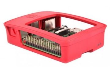 ohišja RASPBERRY PI Official Raspberry Pi 3 Model B, 2 B, B+ Development Board Case, Red, White, TZT 241 AAA-01