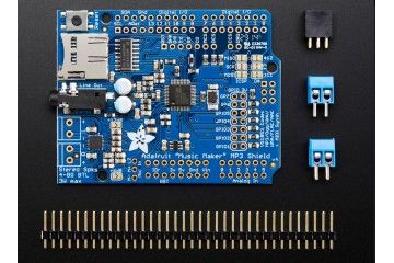 breakout boards  ADAFRUIT Adafruit Music Maker MP3 Shield for Arduino w -  3W Stereo Amp - v1.0, adafruit 1788 