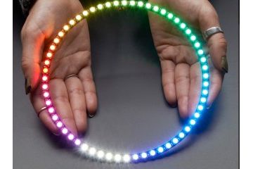 LEDs ADAFRUIT NeoPixel 1 - 4 60 Ring - 5050 RGBW LED w - ntegrated Drivers - Cool White - 6000K, adafruit 2875