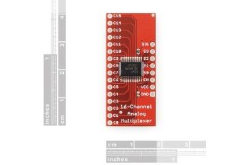 breakout boards  SPARKFUN SparkFun Analog - Digital MUX Breakout - CD74HC4067, spark fun 09056