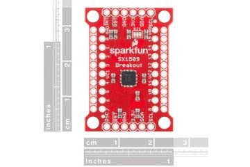 breakout boards  SPARKFUN SparkFun 16 Output I - O Expander Breakout - SX1509, spark fun 13601