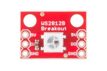 breakout boards  SPARKFUN SparkFun RGB LED Breakout - WS2812B, spark fun 13282