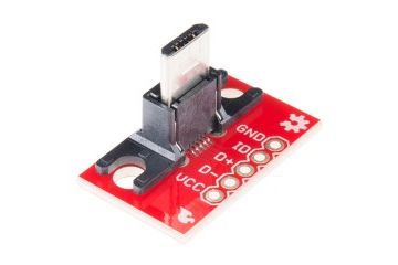  SPARKFUN SparkFun USB MicroB Plug Breakout, spark fun 10031 