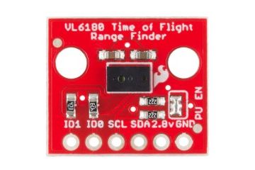 breakout boards  SPARKFUN SparkFun ToF Range Finder Breakout - VL6180, spark fun 12784