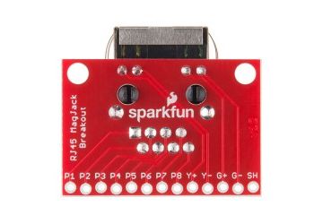 breakout boards  SPARKFUN SparkFun RJ45 MagJack Breakout, spark fun 13021