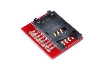 breakout boards  SPARKFUN SparkFun SIM Card Socket Breakout, spark fun 00573