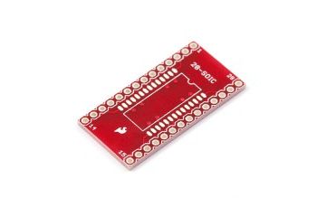 breakout boards  SPARKFUN SparkFun SOIC to DIP Adapter - 28-Pin, spark fun 00496 