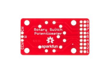 breakout boards  SPARKFUN SparkFun Rotary Switch Potentiometer Breakout, spark fun 13099