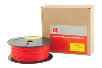 dodatki RS PRO 1.75mm 3D Printer Filament Red, 300g ABS, 832-0469