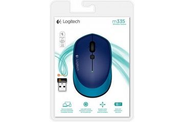 miške LOGITECH LOGITECH M335 brezžična modra, Logitech, 910-004546