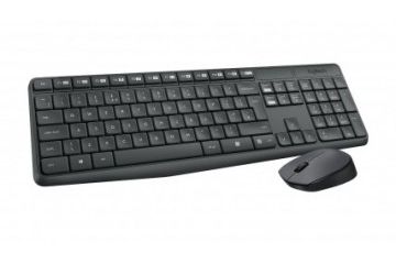 tipkovnice 3D SYSTEMS LOGITECH MK235 z miško, brezžična, Logitech, 920-008031