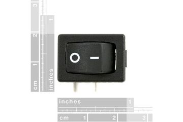 buttons and switches SPARKFUN Rocker Switch - SPST (right-angle), Sparkfun, COM-08837