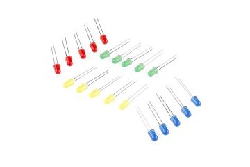 LEDs SPARKFUN LED - Assorted (20 pack), Sparkfun, COM-12062