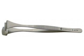 tweezers BERNSTEIN 130 mm Anti-Magnetic Stainless Steel Wafer Tweezers, Bernstein, 5-424