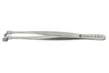 tweezers BERNSTEIN 130 mm Anti-Magnetic Stainless Steel Wafer Tweezers, Bernstein, 5-411