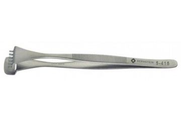 tweezers BERNSTEIN 130 mm Anti-Magnetic Stainless Steel Wafer Tweezers, Bernstein, 5-415