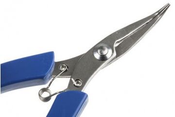 tweezers RS PRO 130 mm Stainless Steel Flat Nose Pliers with 25mm Jaw, RS Pro, 536-357