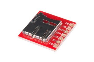 breakout boards  SPARKFUN SparkFun microSD Transflash Breakout, Sparkfun, BOB-00544