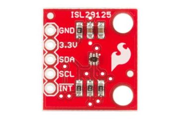 light, color, photo SPARKFUN SparkFun RGB Light Sensor - ISL29125, Sparkfun, SEN-12829