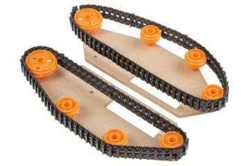 kompleti PARALLAX INC Tank-tread kit for Boe-Bot mobile robot, Parallax Inc, 28106