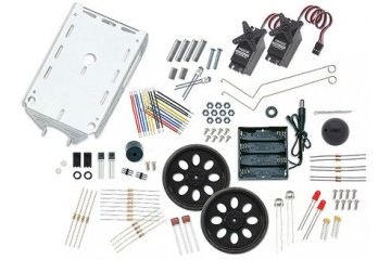 kompleti PARALLAX INC Boe-Bot Robot Chassis & Sensor kit, Parallax Inc, 28124