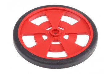 dodatki PARALLAX INC Red mobile robot wheel for servo motor, Parallax Inc, 721-00019