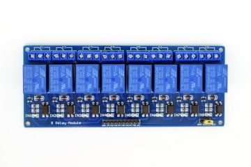 breakout boards  ADEEPT 5V 8 Channel Relay Module with Optocoupler, Adeept, ADM011