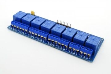 breakout boards  ADEEPT 5V 8 Channel Relay Module with Optocoupler, Adeept, ADM011