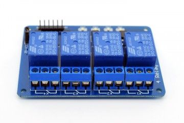 breakout boards  ADEEPT 5V 4 Channel Relay Module with Optocoupler, Adeept, ADM010