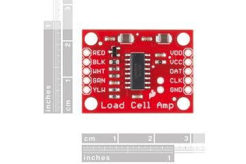 flex, force SPARKFUN SparkFun Load Cell Amplifier - HX711 SEN-13879