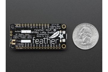 feather ADAFRUIT Adafruit Feather 32u4 RFM95 LoRa Radio - 868 or 915 MHz, ADAFRUIT 3078