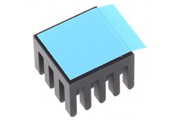 razvojni dodatki AB ELEC. Heatsink, BGA, 27K-W, 13 x 13.5 x 10mm, Adhesive Foil Mount, BGA STD 010, 750-0888