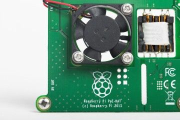 razvojni dodatki RASPBERRY PI Power over Ethernet (PoE) HAT for Raspberry Pi 3 Model B+, RPI3-MODBP-POE