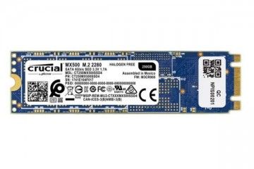 diski SSD CRUCIAL SSD 250GB M.2 80mm 2280 SS SATA3 3D TLC, CRUCIAL MX500, CT250MX500SSD4