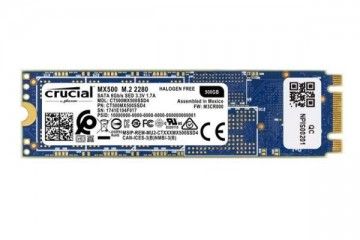 diski SSD CRUCIAL SSD 500GB M.2 80mm 2280 SS SATA3 3D TLC, CRUCIAL MX500, CT500MX500SSD4