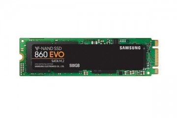 diski SSD SAMSUNG SSD 500GB M.2 80mm SATA3 V-NAND TLC, Samsung 860 EVO, MZ-N6E500BW