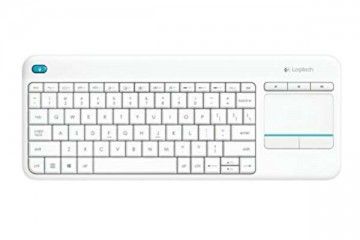 tipkovnice LOGITECH Tipkovnica K400 PLUS Wireless Touch, Logitech, Unifying, bela, SLO g., 920-007146