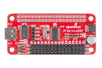 HATs RASPBERRY PI SparkFun Servo pHAT for Raspberry Pi, Sparkfun, DEV-15316