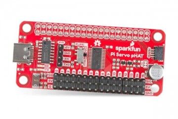 HATs RASPBERRY PI SparkFun Servo pHAT for Raspberry Pi, Sparkfun, DEV-15316