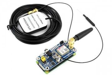 HATs WAVESHARE GSM-GPRS-GNSS-Bluetooth HAT for Raspberry Pi, Waveshare 13460