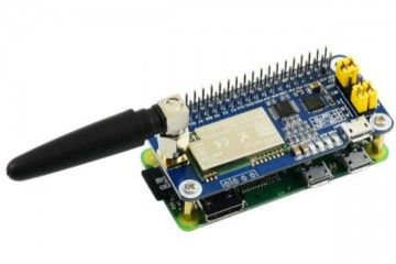 HATs WAVESHARE SX1262 LoRa HAT for Raspberry Pi, 868MHz Frequency Band, for Europe, Asia, Africa, Waveshare 16806