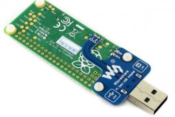 HATs WAVESHARE Pi Zero USB Adapter, Additional USB-A Connector for Zero, Waveshare 15641