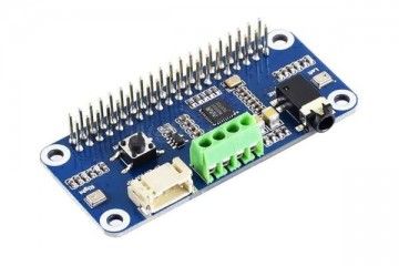 HATs WAVESHARE WM8960 Hi-Fi Sound Card HAT for Raspberry Pi, Stereo CODEC, Play-Record, Waveshare 15668