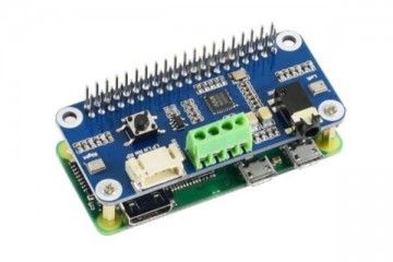 HATs WAVESHARE WM8960 Hi-Fi Sound Card HAT for Raspberry Pi, Stereo CODEC, Play-Record, Waveshare 15668