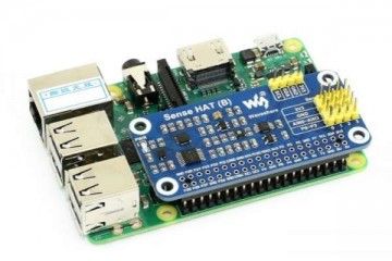 HATs WAVESHARE Sense HAT (B) for Raspberry Pi, Multi Powerful Sensors, Waveshare 16864