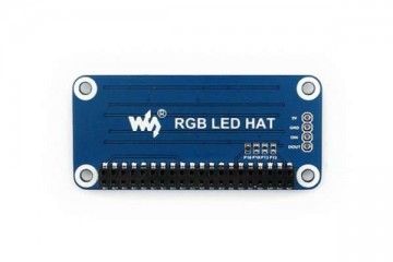 HATs WAVESHARE True color RGB LED HAT for Raspberry Pi, colorful display, Waveshare 12725