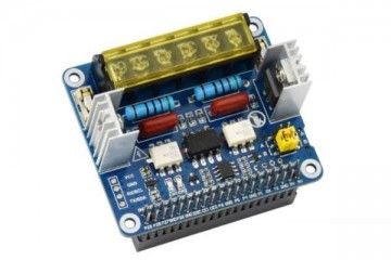 HATs WAVESHARE 2-CH Triac HAT for Raspberry Pi, Integrated MCU, UART - I2C, Waveshare 17852